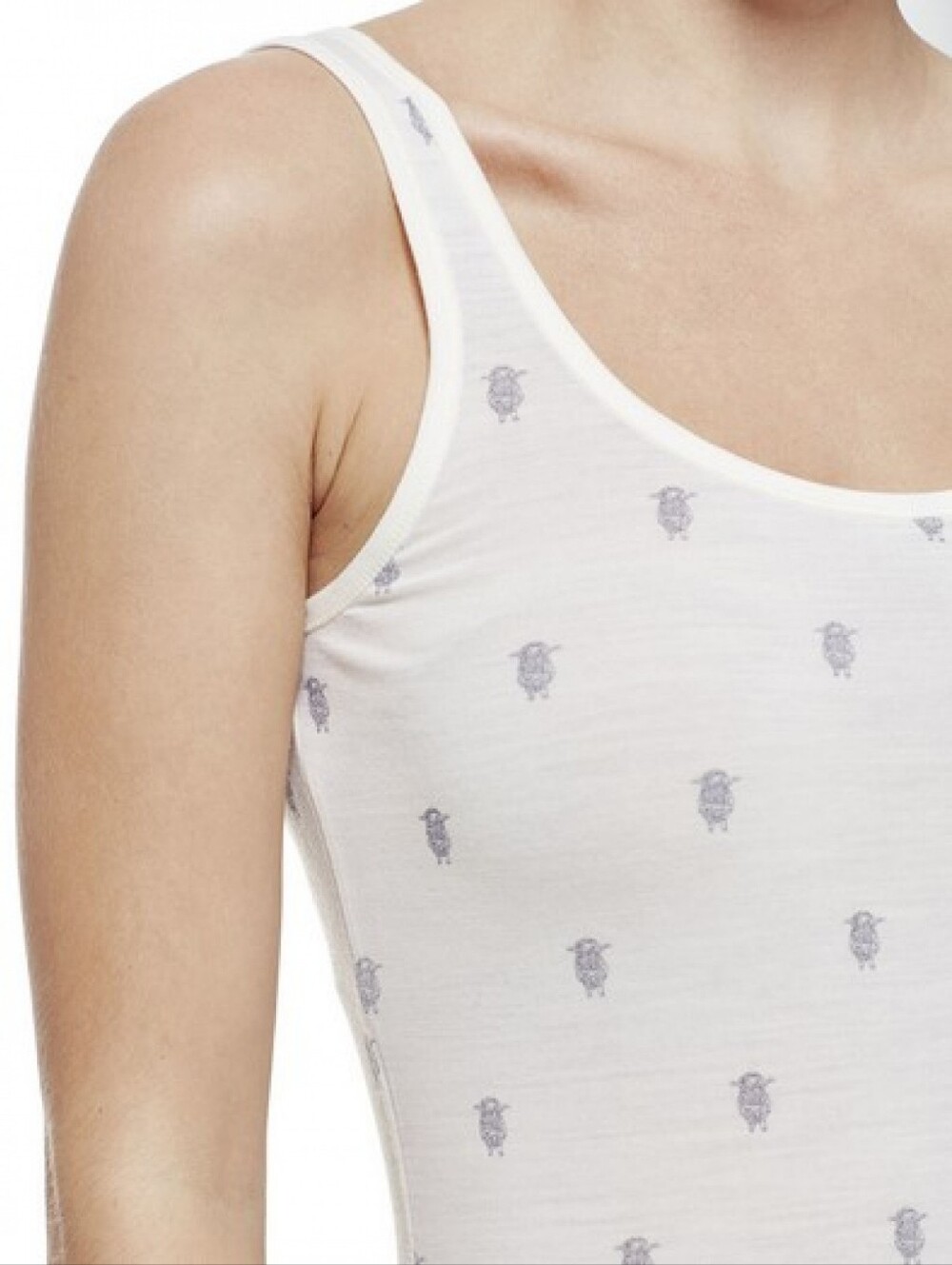 Icebreaker Siren Tank With Awesome Sheep Pattern